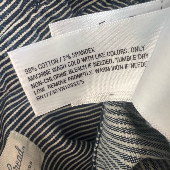 Universal Thread Blue Stripe jumpsuits and Rompers. - Picture 8 of 8